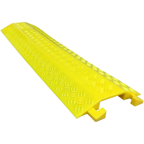 Electriduct EZ-Runner Drop-Trak Cable Protector- Yellow DO-EZ-RUNNER-1CH-YL